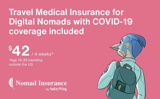 SafetyWing travel insurance review - SafetyWing covers Covid-19 related expenses as well